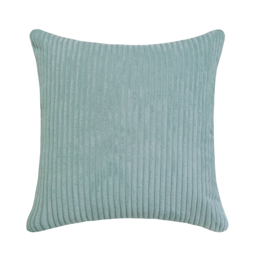 Striped Corduroy Fabric Solid Color Cushion Cover 45/50/60CM Sofa Bed Decoration Classic Simple Pillowcase NPCJC-C