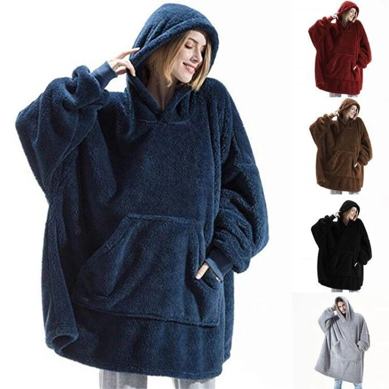 Ultra Cozy Oversized Fleece Hoodie