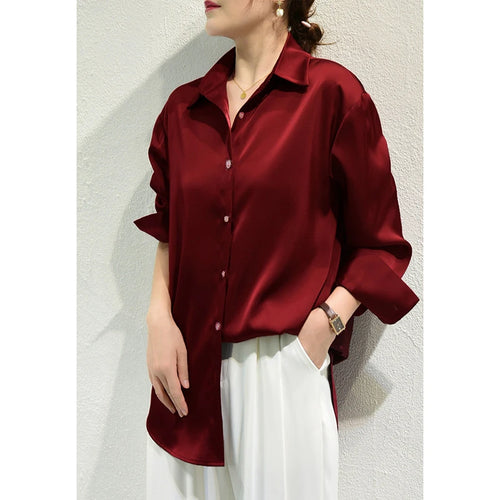 Everyday Satin Elegance Shirt