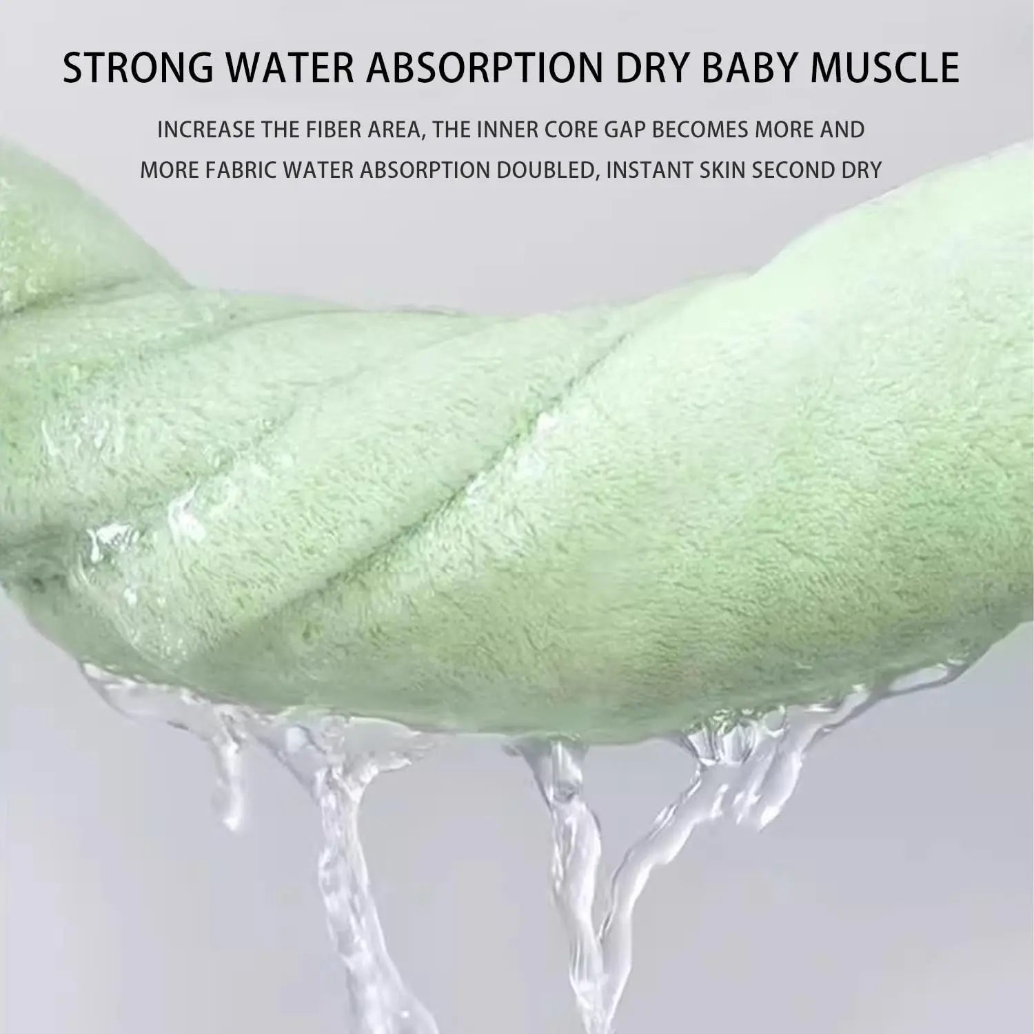 Baby Hooded Towel 31x31 in - Organic Cotton Bath Set, Quick Dry & Absorbent with Animal Design (Baby Shower Gift, 1-Piece Set)