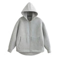 Oversized Street Zip Hoodie