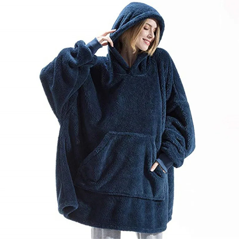 Ultra Cozy Oversized Fleece Hoodie