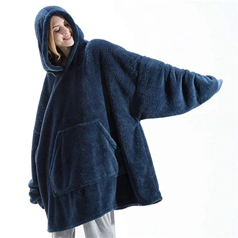 Ultra Cozy Oversized Fleece Hoodie
