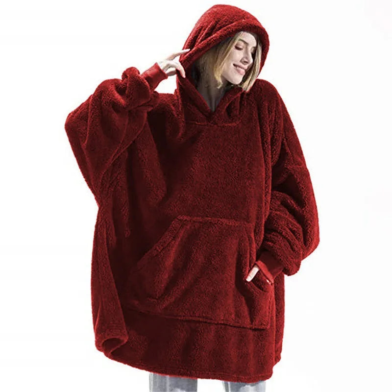Ultra Cozy Oversized Fleece Hoodie