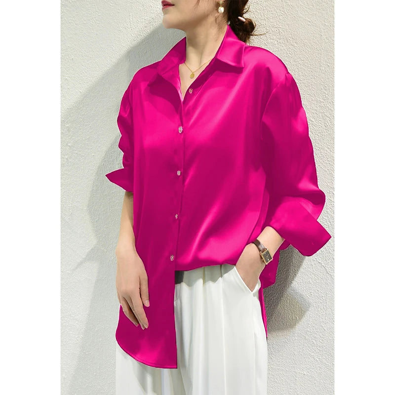 Everyday Satin Elegance Shirt