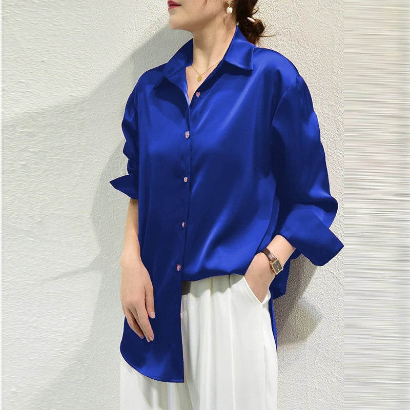 Everyday Satin Elegance Shirt