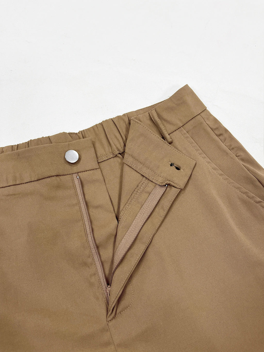 Utility High-Waist Cargo Trousers