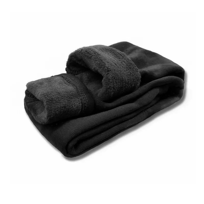 Sweet Girls Pants Kids Boys Thick Warm Trousers Winter Children Casual Solid Color Warm Pants Girls Leggings Gray Pink Wine