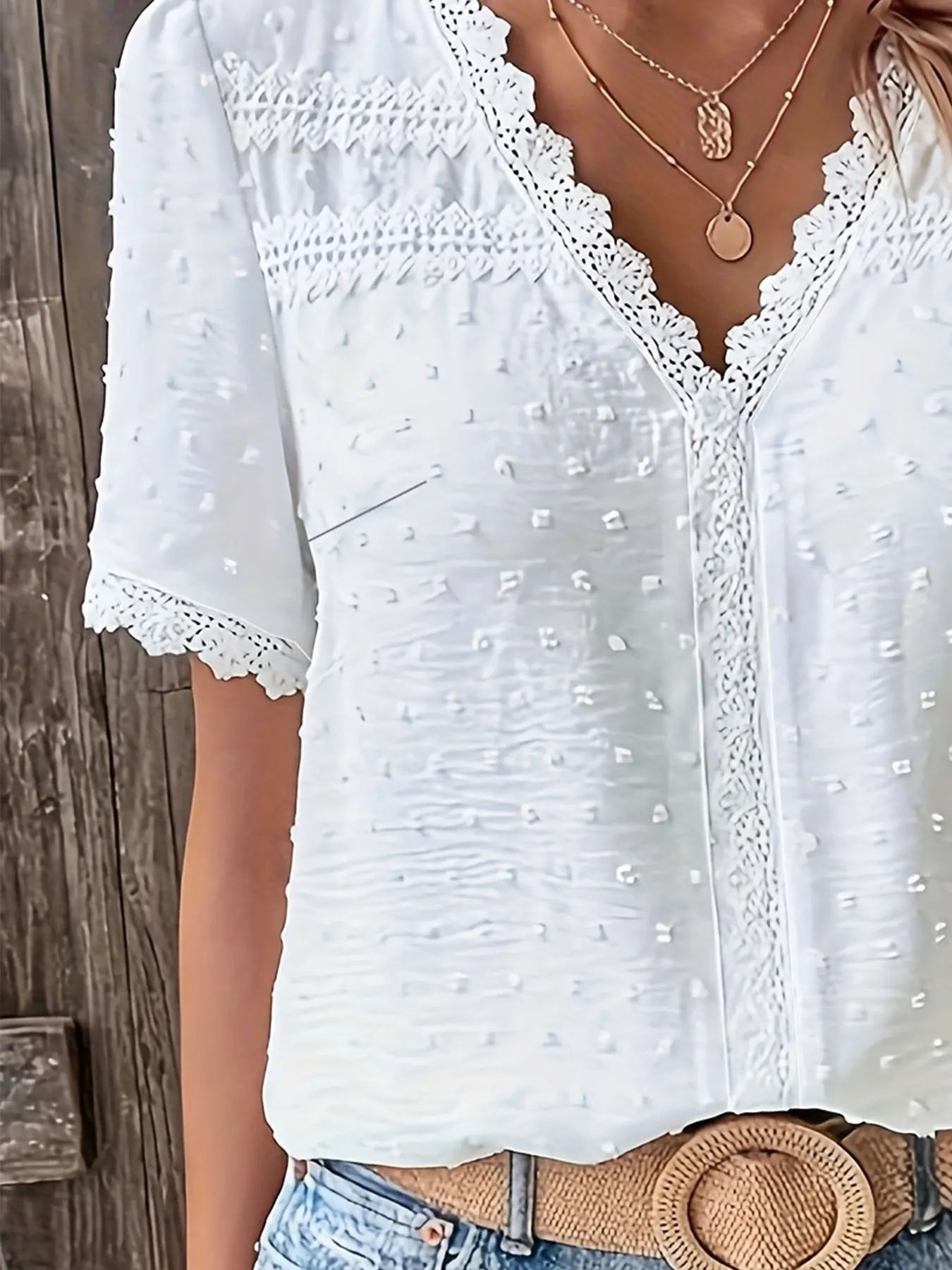 Relaxed Fit Plus Size Essential Shirt