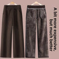 Corduroy Wide-Leg Winter Trousers