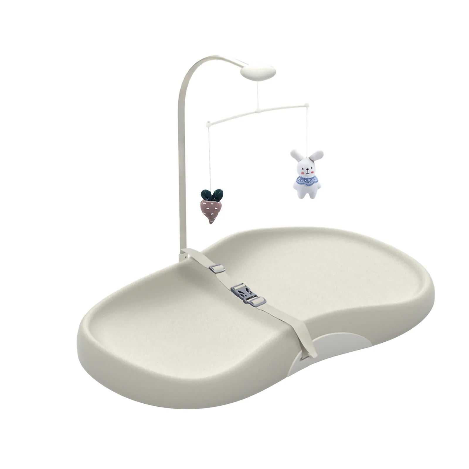 Baby Changing Pad Nursery Style Wipe-Clean Contoured Easy to Clean, Non-Slip Design for Changing Tables