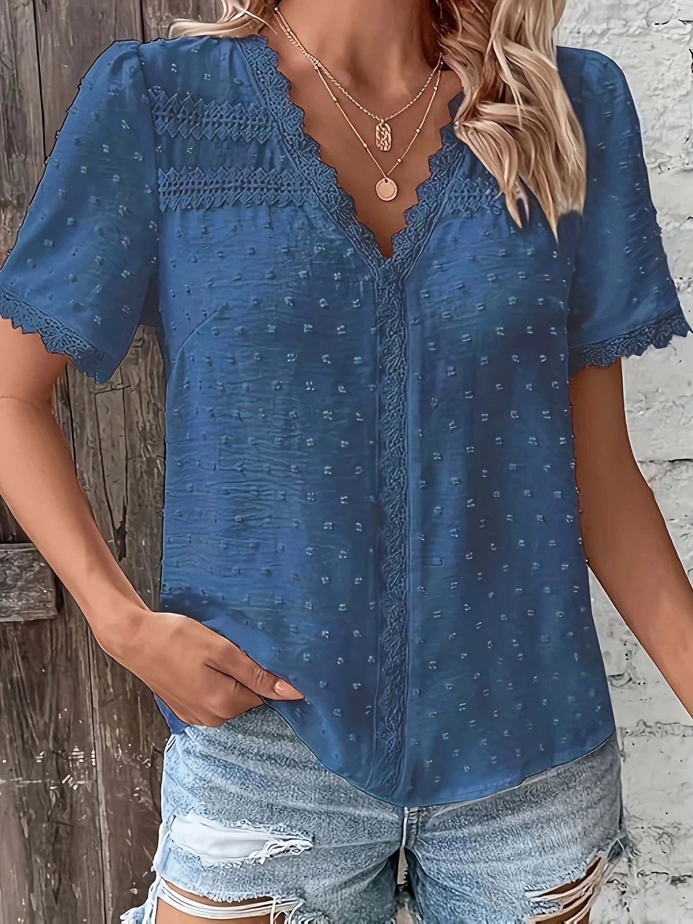 Relaxed Fit Plus Size Essential Shirt