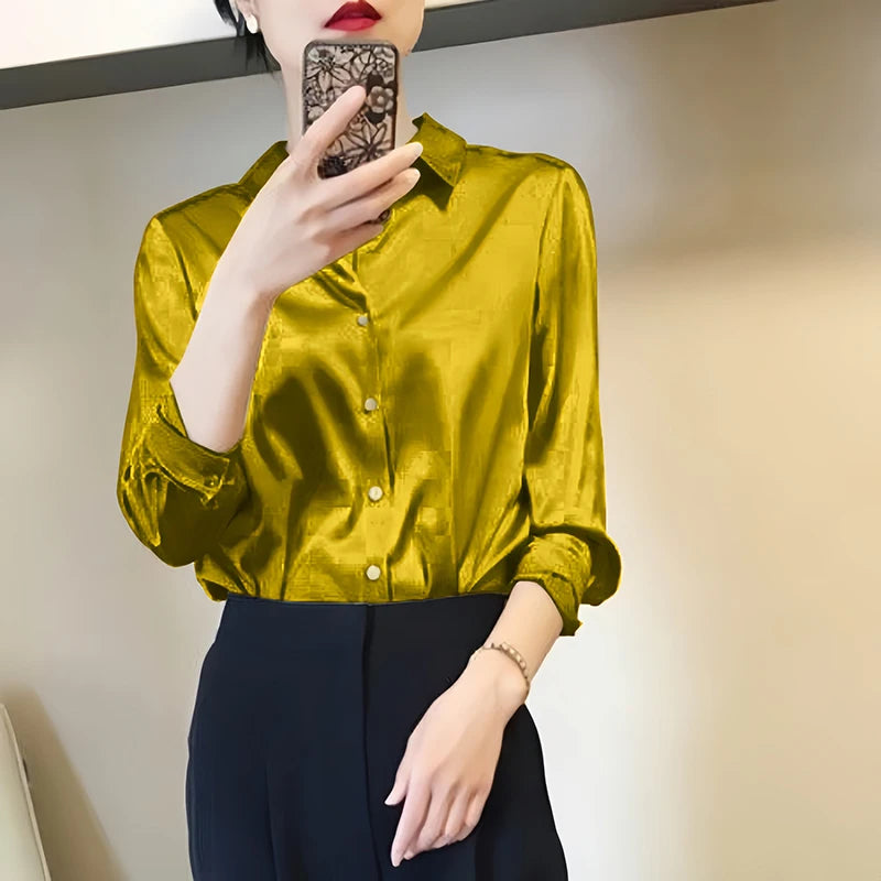 Everyday Satin Elegance Shirt