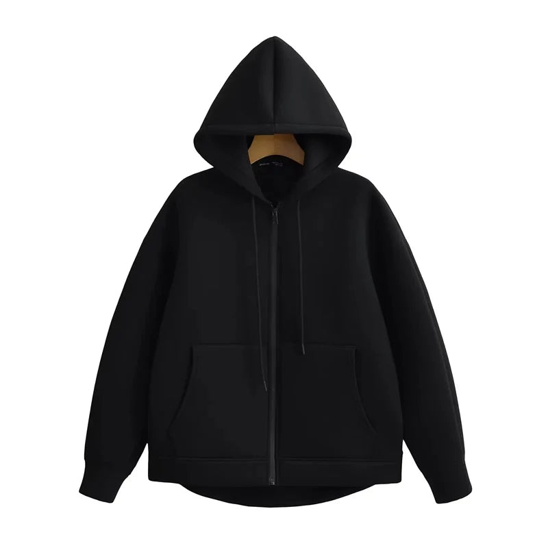 Oversized Street Zip Hoodie