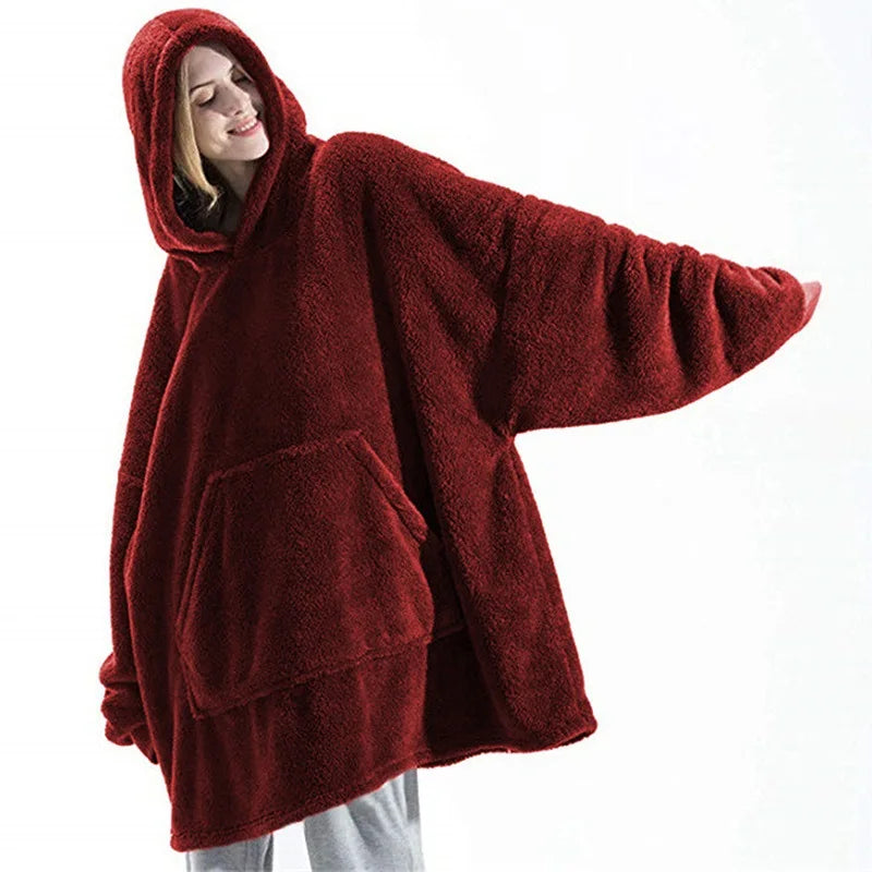 Ultra Cozy Oversized Fleece Hoodie
