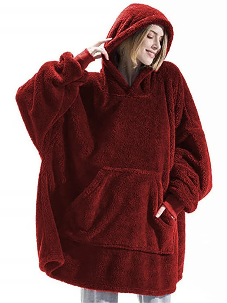 Ultra Cozy Oversized Fleece Hoodie