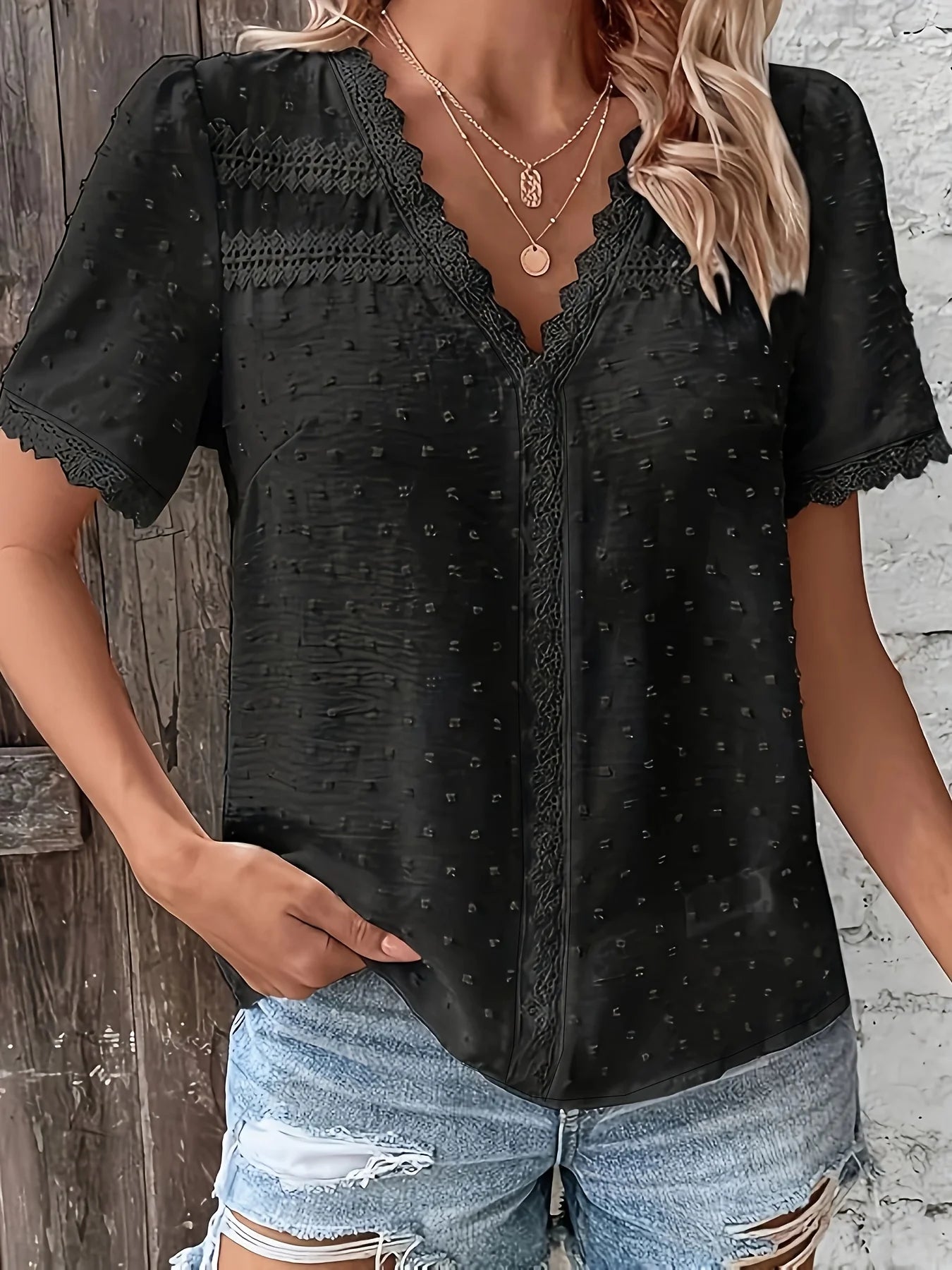Relaxed Fit Plus Size Essential Shirt