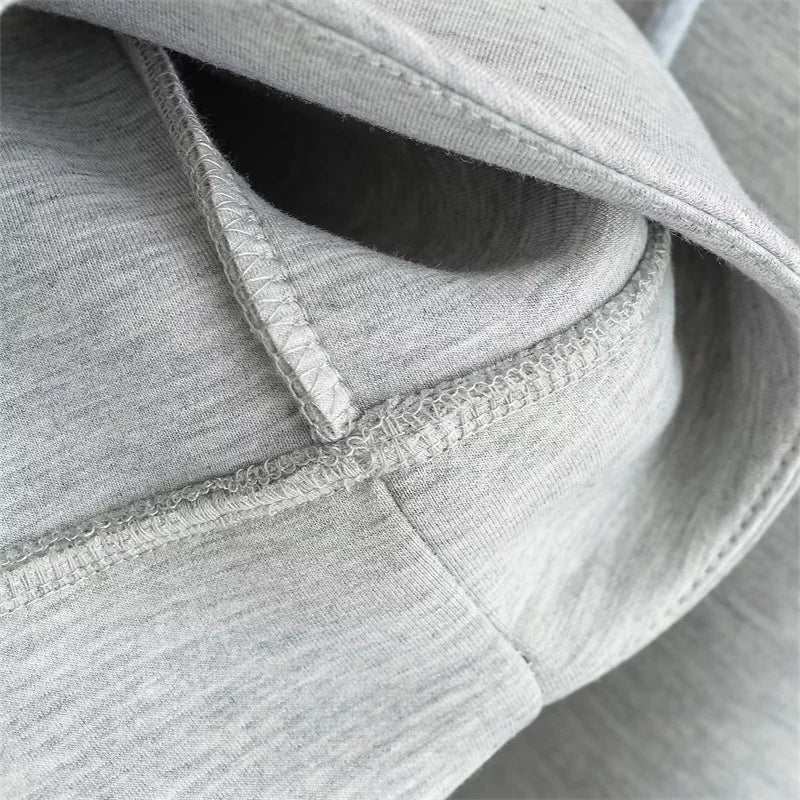 Oversized Street Zip Hoodie