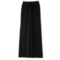Soft Wool Wide-Leg Knit Trousers