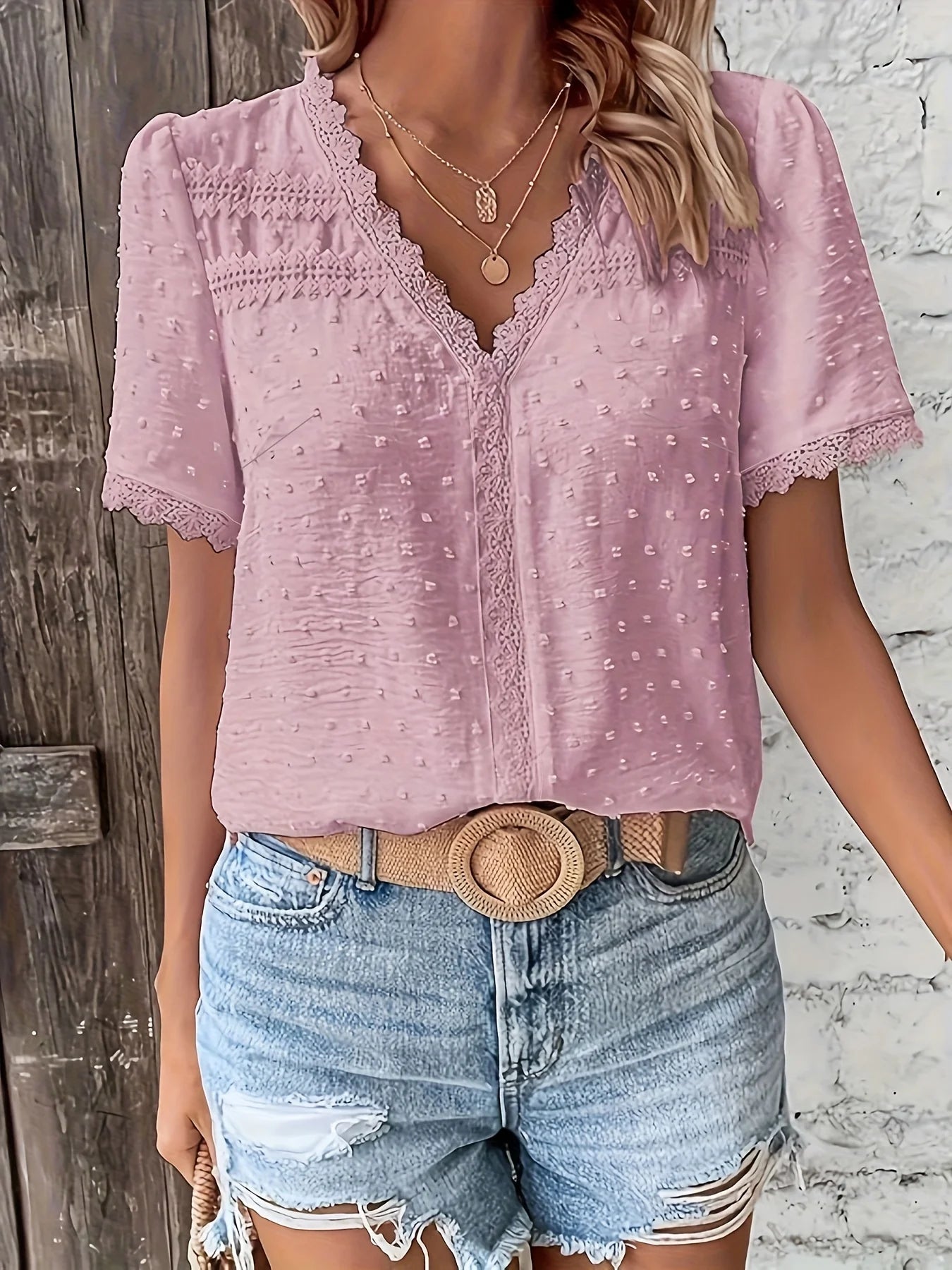 Relaxed Fit Plus Size Essential Shirt