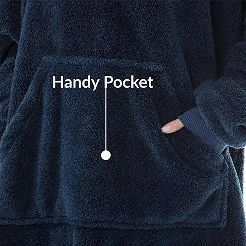 Ultra Cozy Oversized Fleece Hoodie