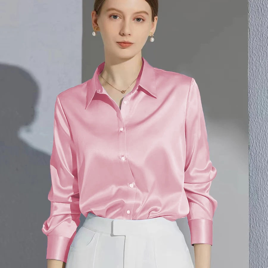 Everyday Satin Elegance Shirt